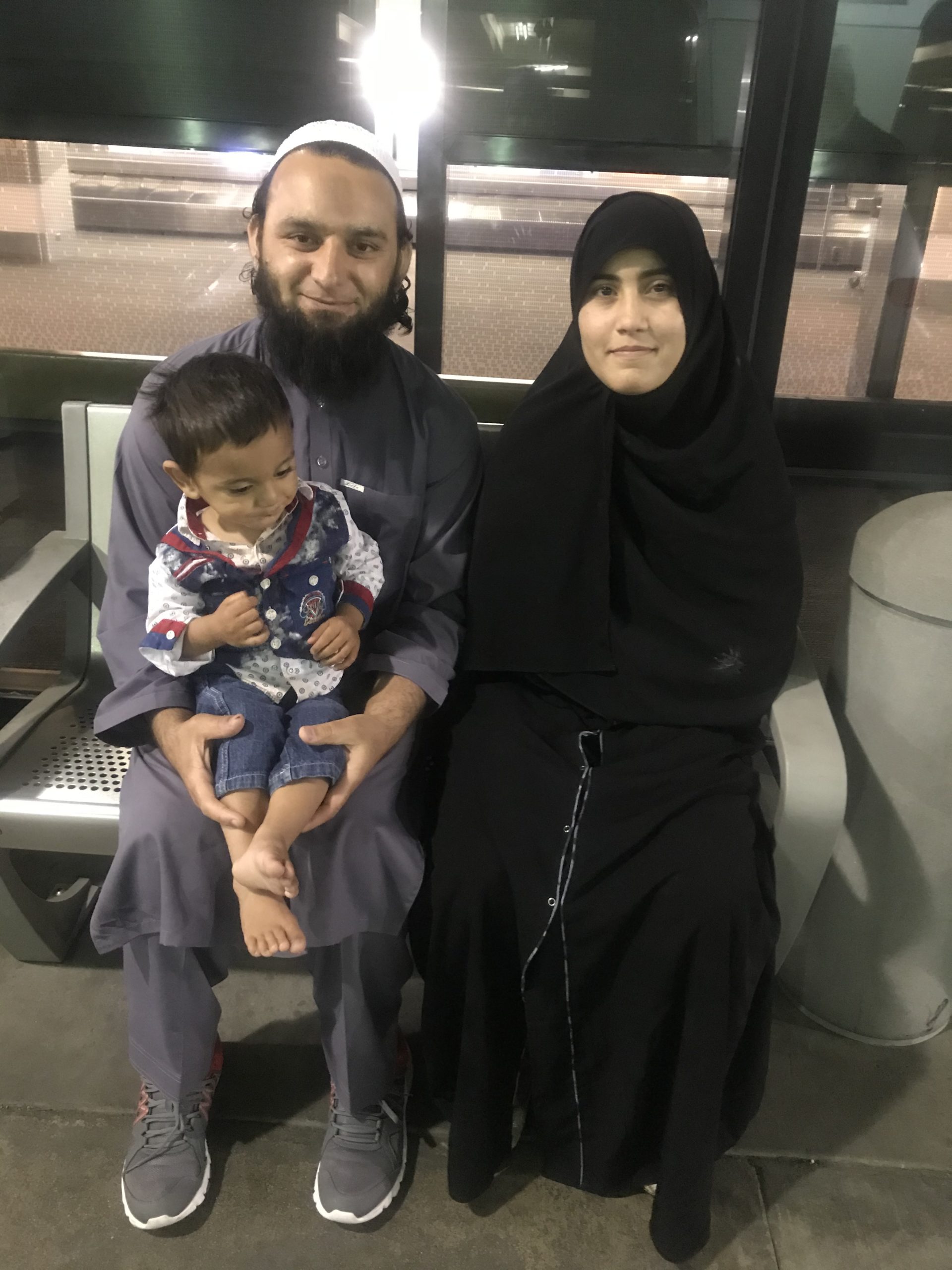 Ibne and his wife Salma together with their son living in United States as a US citizen